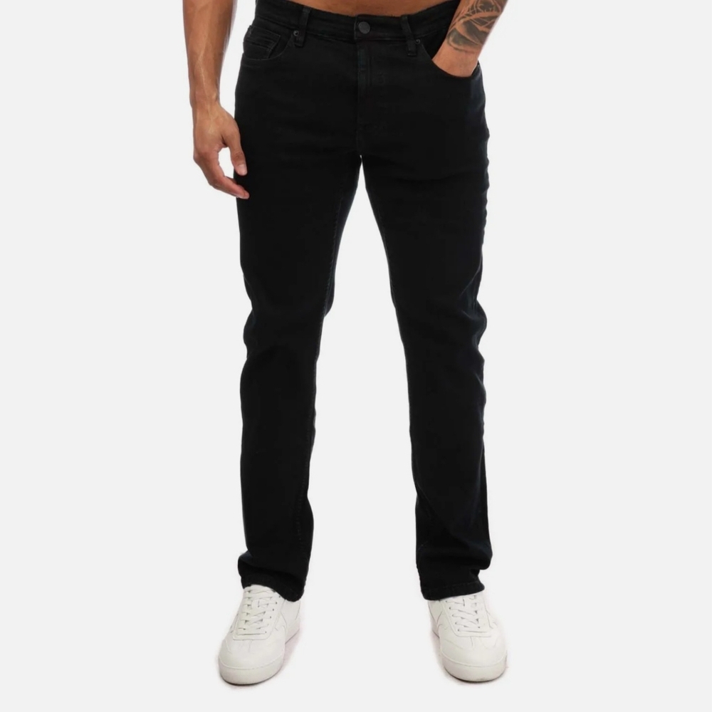 NEW! Original PENGUIN Men's Jeans. Dark Blue Size W32 x L30 Slim Fit Stretch